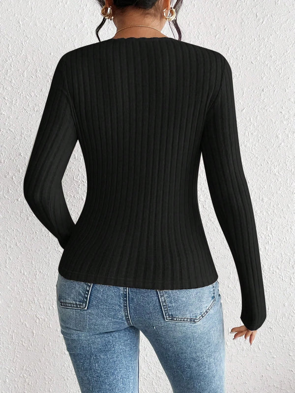 Eleganter Damen Strickpullover
